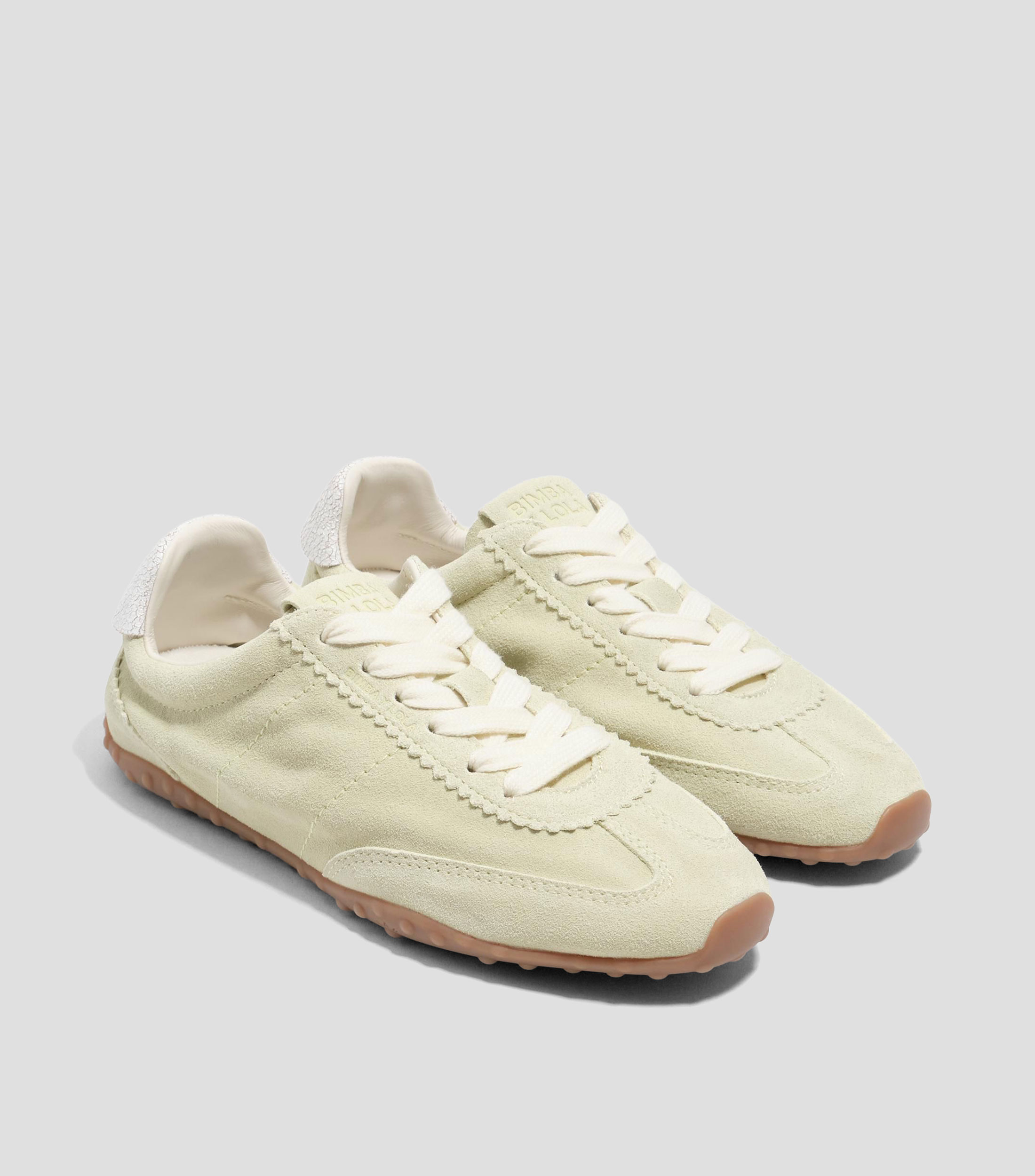 Tenis serraje 13 29 amarillo Mujer